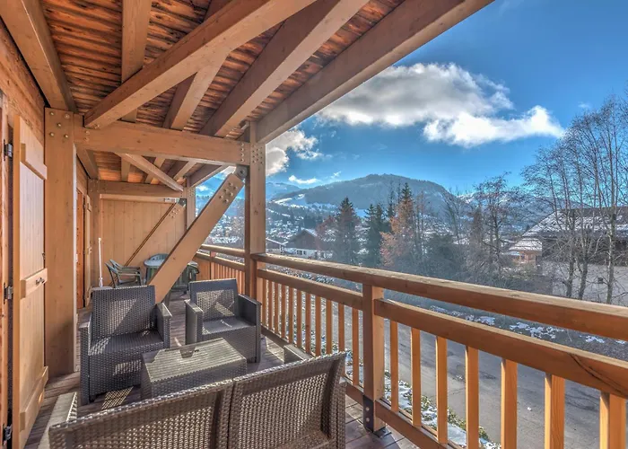 Arboreve - Station De A Pied Vue Montagne Межев